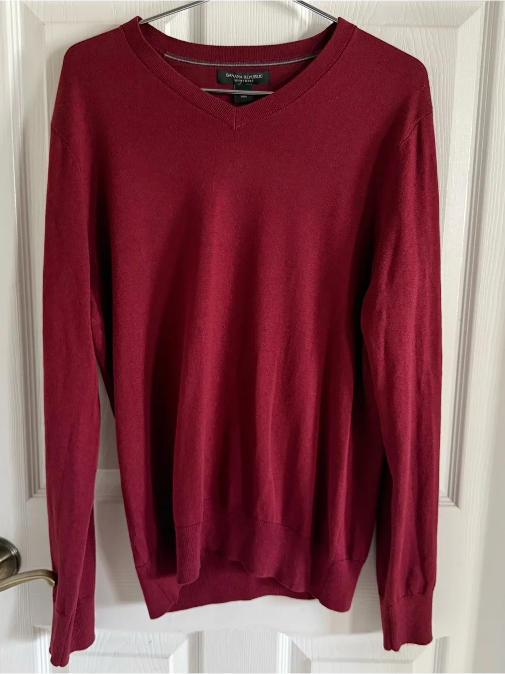 banana republic v neck sweater